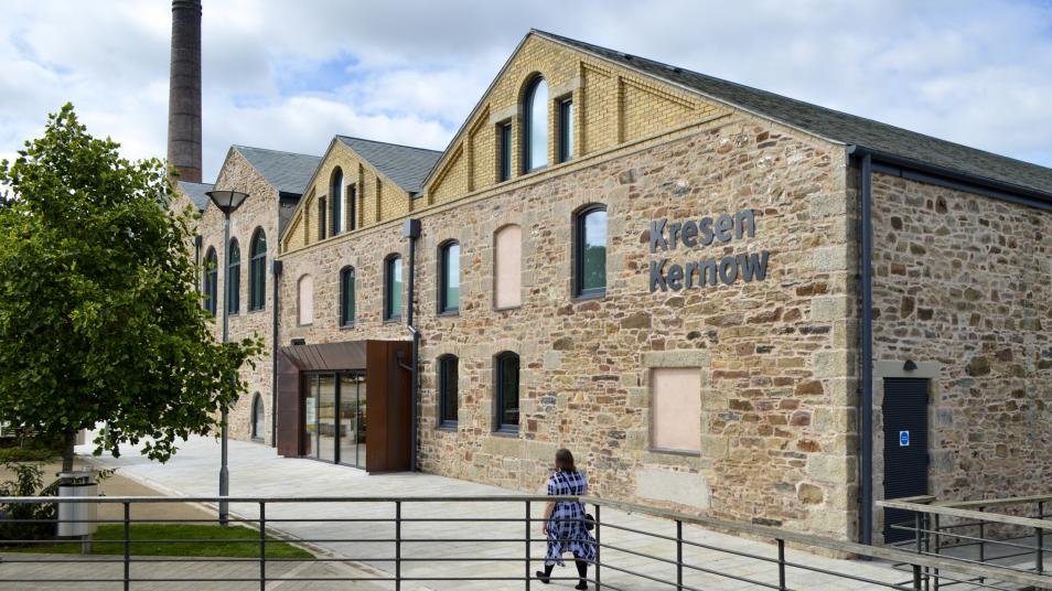   Kresen Kernow in Cornwall, another Purcell project.  