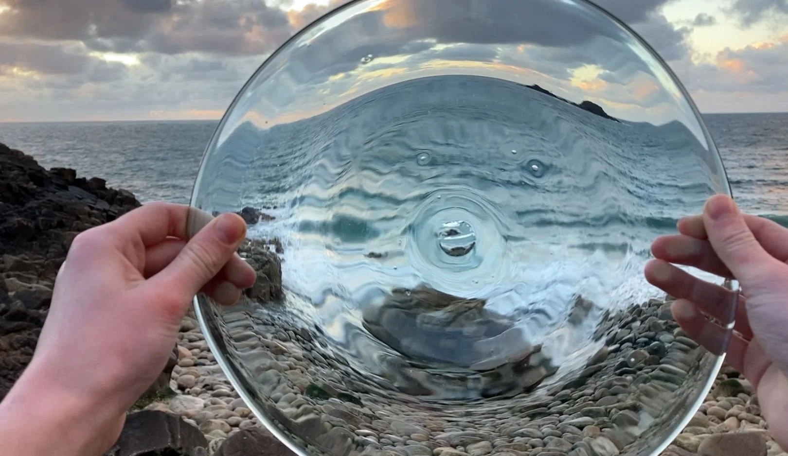   An example of glass produced by Abigail Reynolds, part of a previous creative project.  (Picture credit: Abigail Reynolds) 