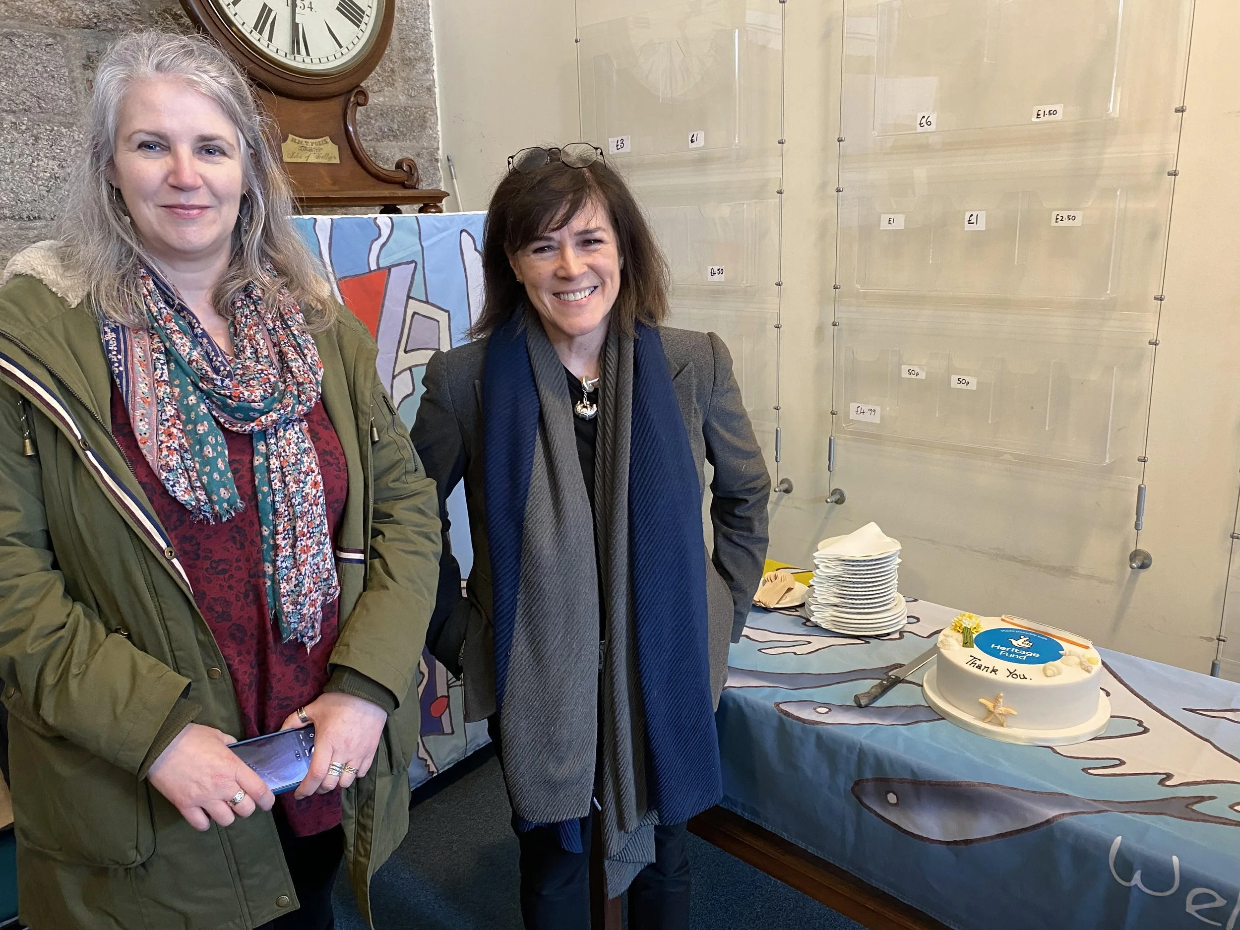   Julie Cooper and Taryn Nixon, National Lottery Heritage Fund  