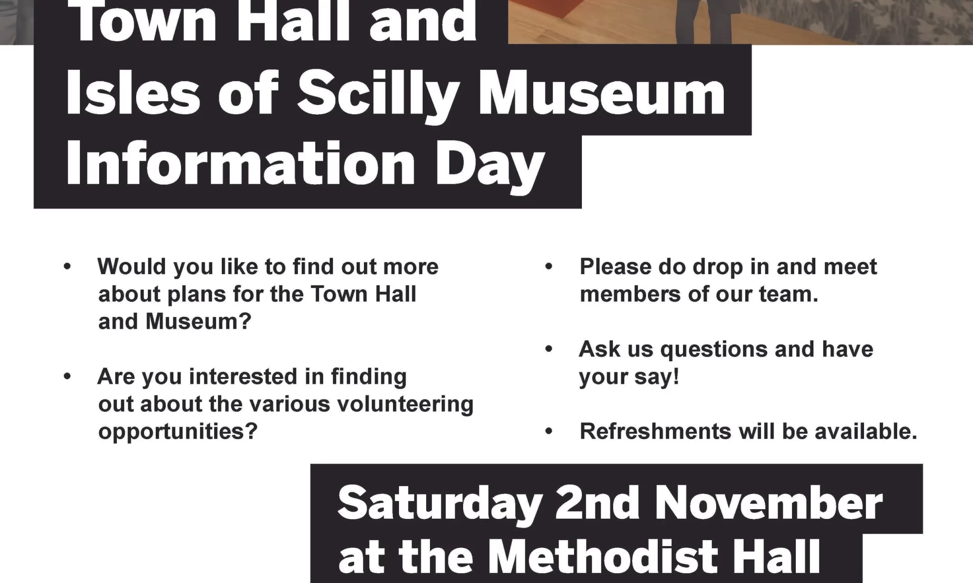 You are invited to our Information day – 2nd November